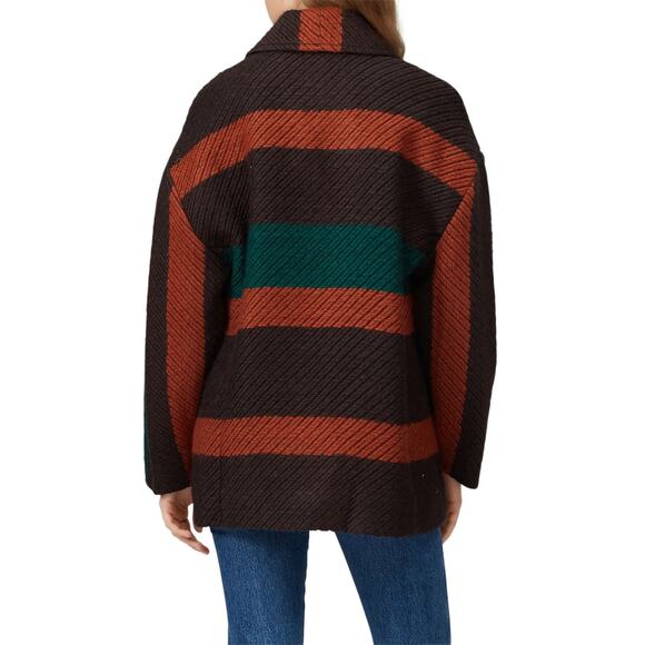 Ulla Johnson Woven Striped Emery Jacket Size Medium - Picture 7 of 12